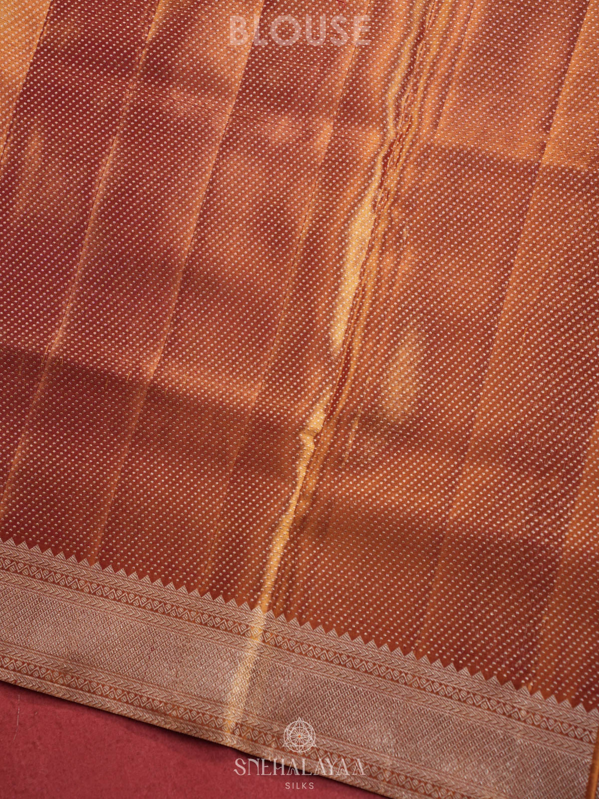 Pale Yellow Kanjivaram Silk Saree
