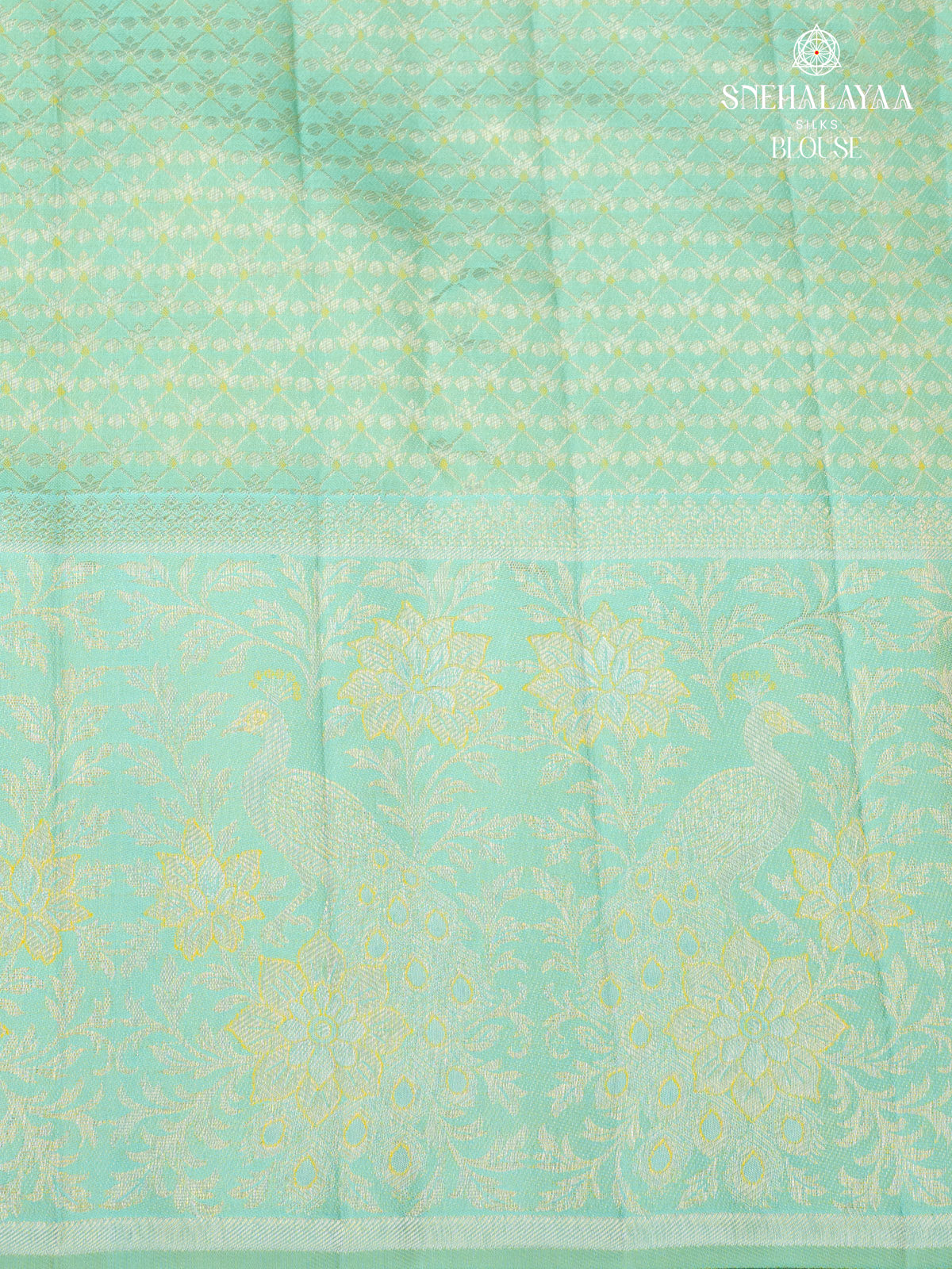 Yellow Kanjivaram Silk Saree