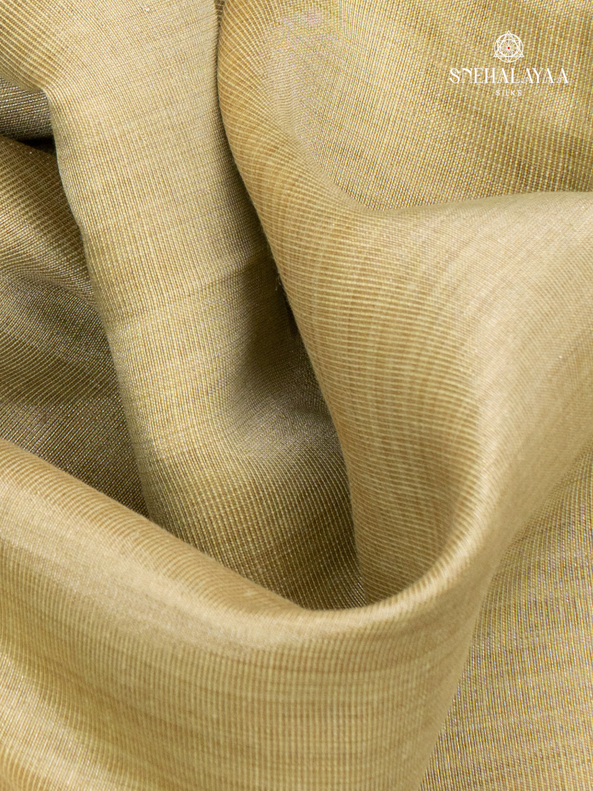 Lime Green Munga Tissue Cotton Saree