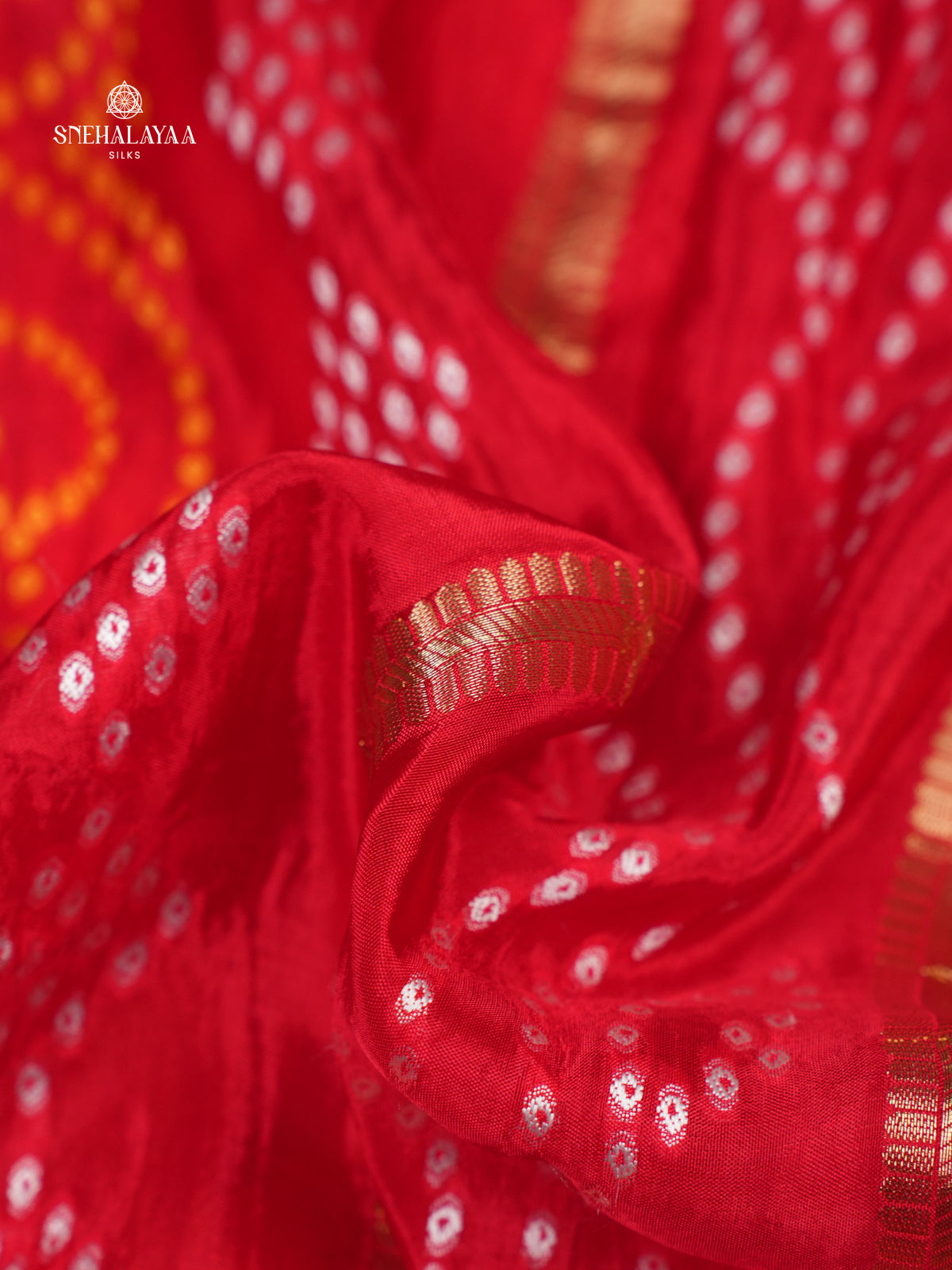Red Designer Saree