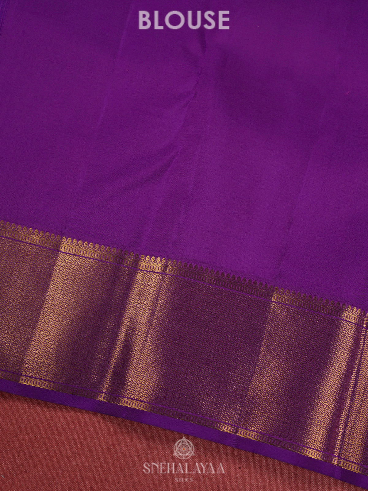 Peach Kanjivaram Silk Saree