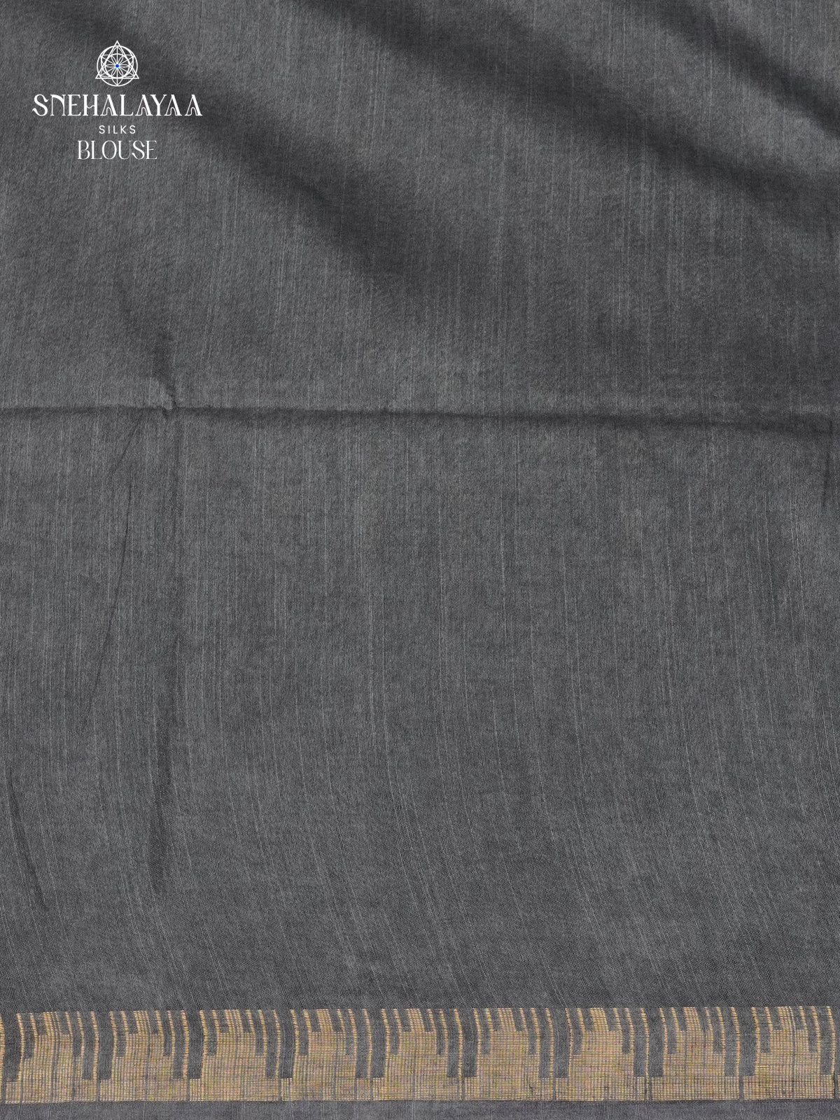 Grey Bamboo Silk Saree