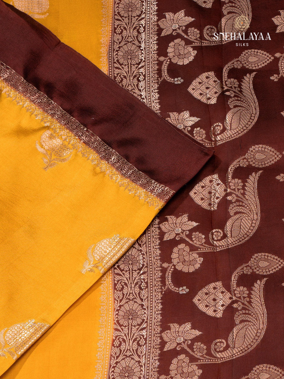 Mango Banaras Dupion Saree