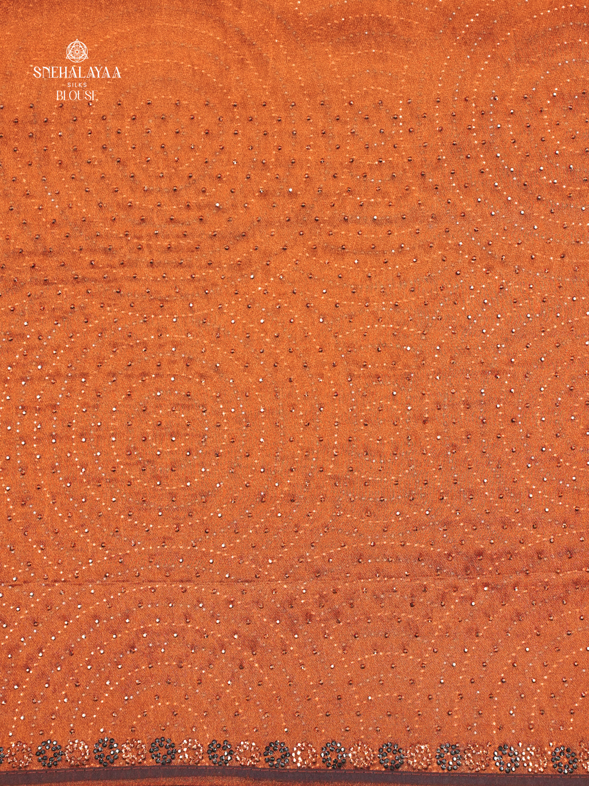 Brown Designer Saree