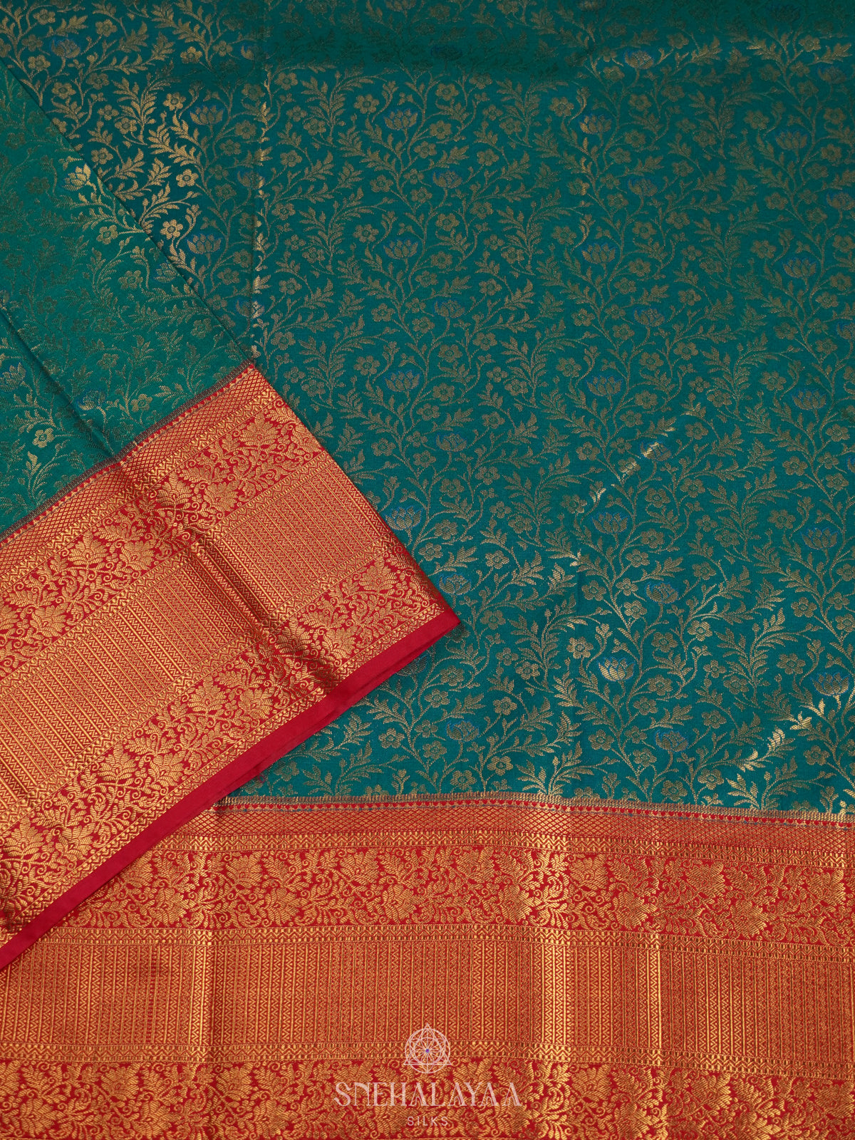 Peacock Art Silk Saree