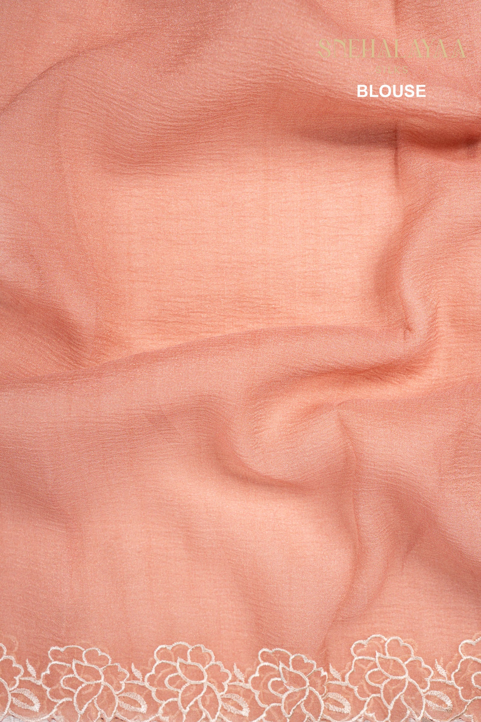 Off White Crush Saree