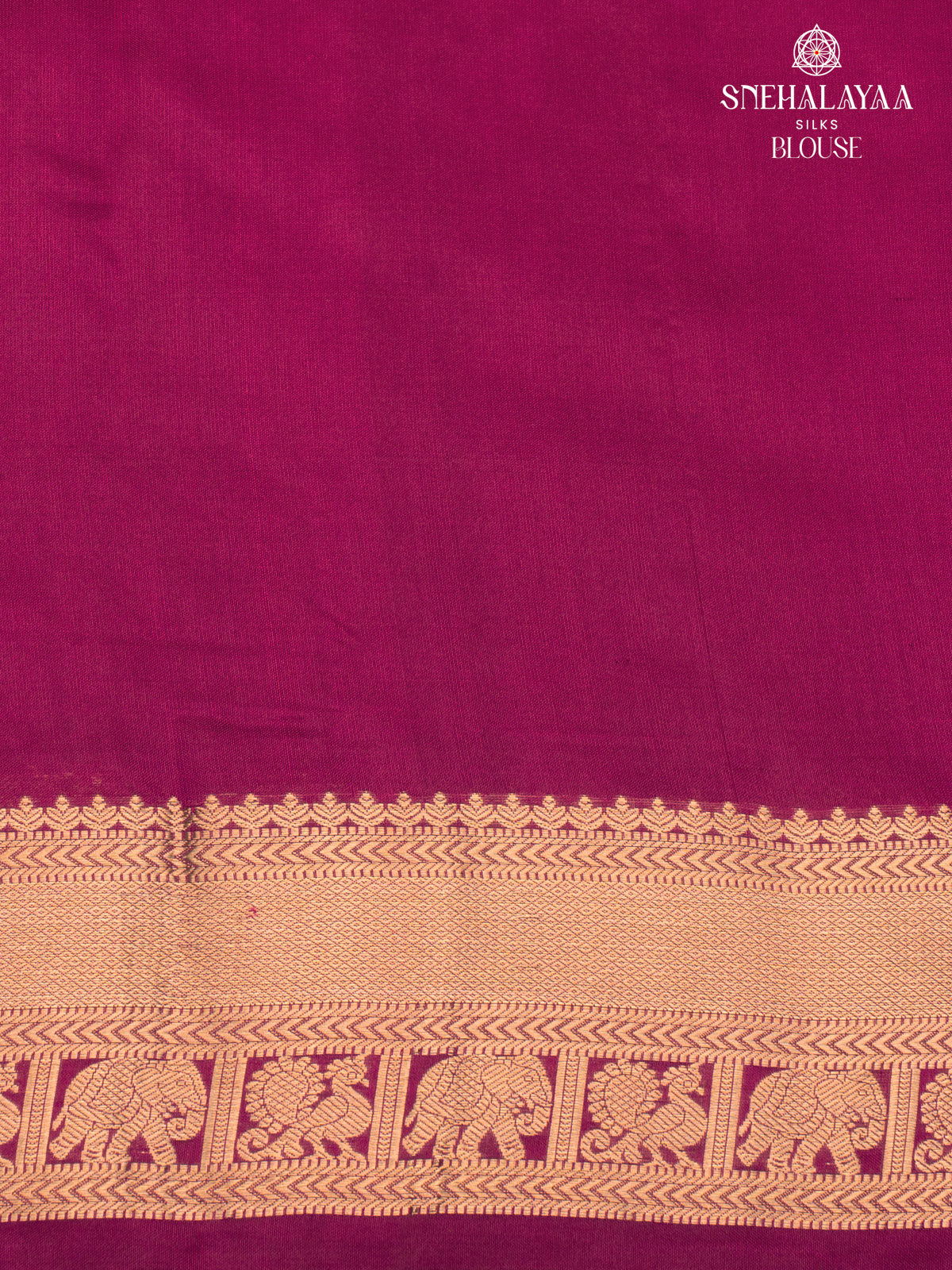 Magenta Kanjivaram Silk Saree