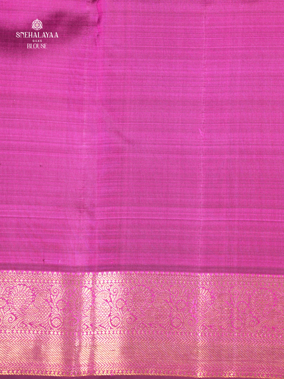 Magenta Kanjivaram Silk Saree