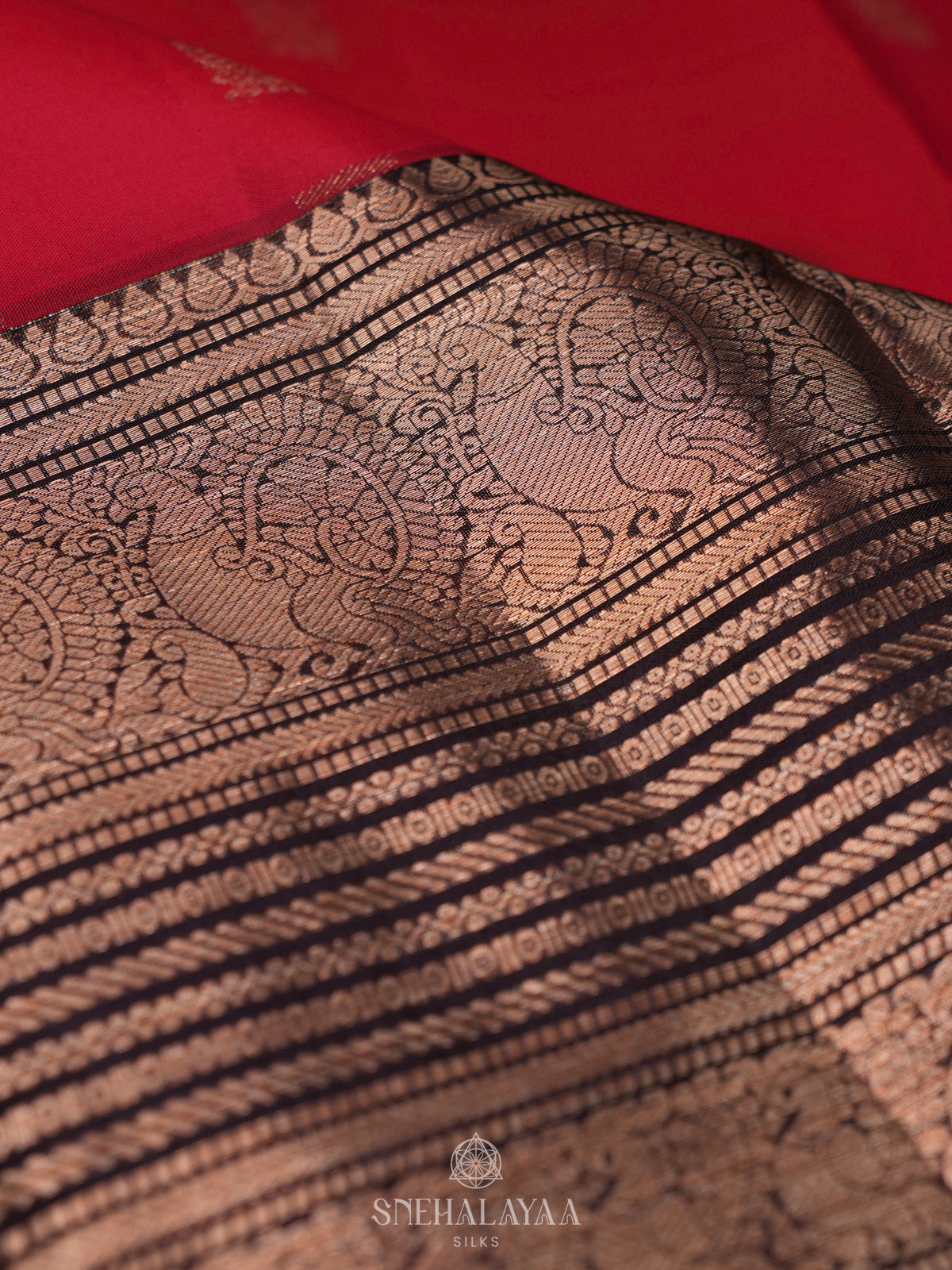 Red Kanjivaram Silk Saree