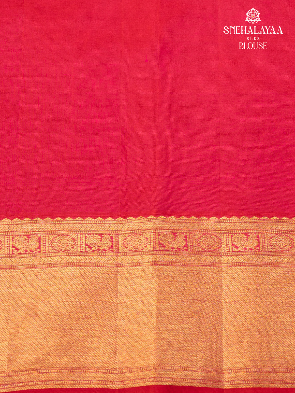 Red Kanjivaran Silk Saree