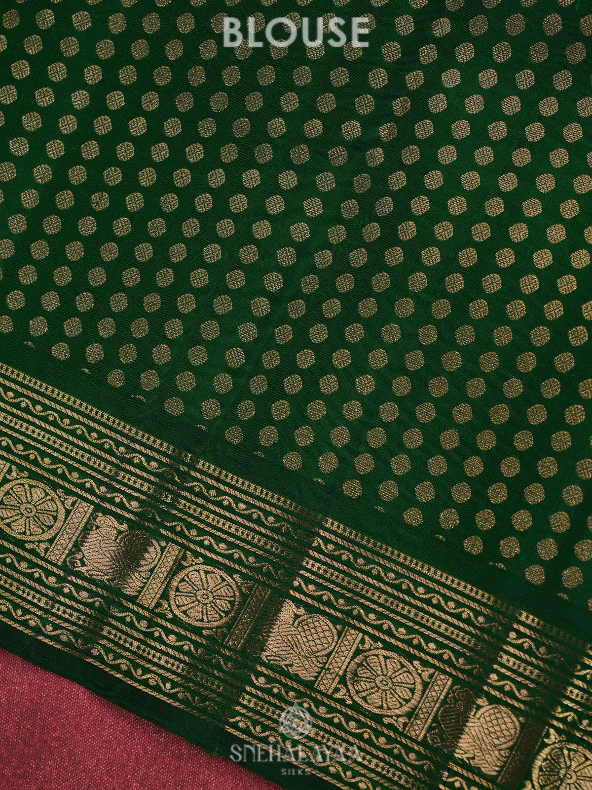 Blue Kanjivaram Silk Saree