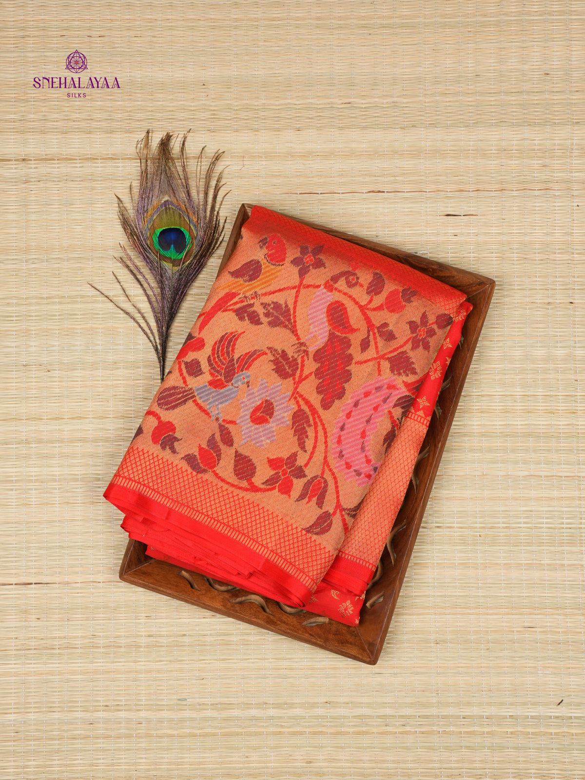 Red Kanjivaram Silk Saree