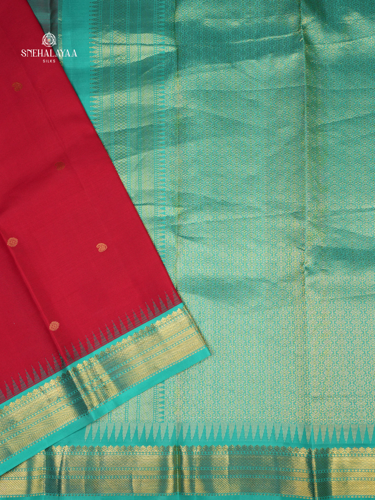 Red Kanjivaram Silk Saree