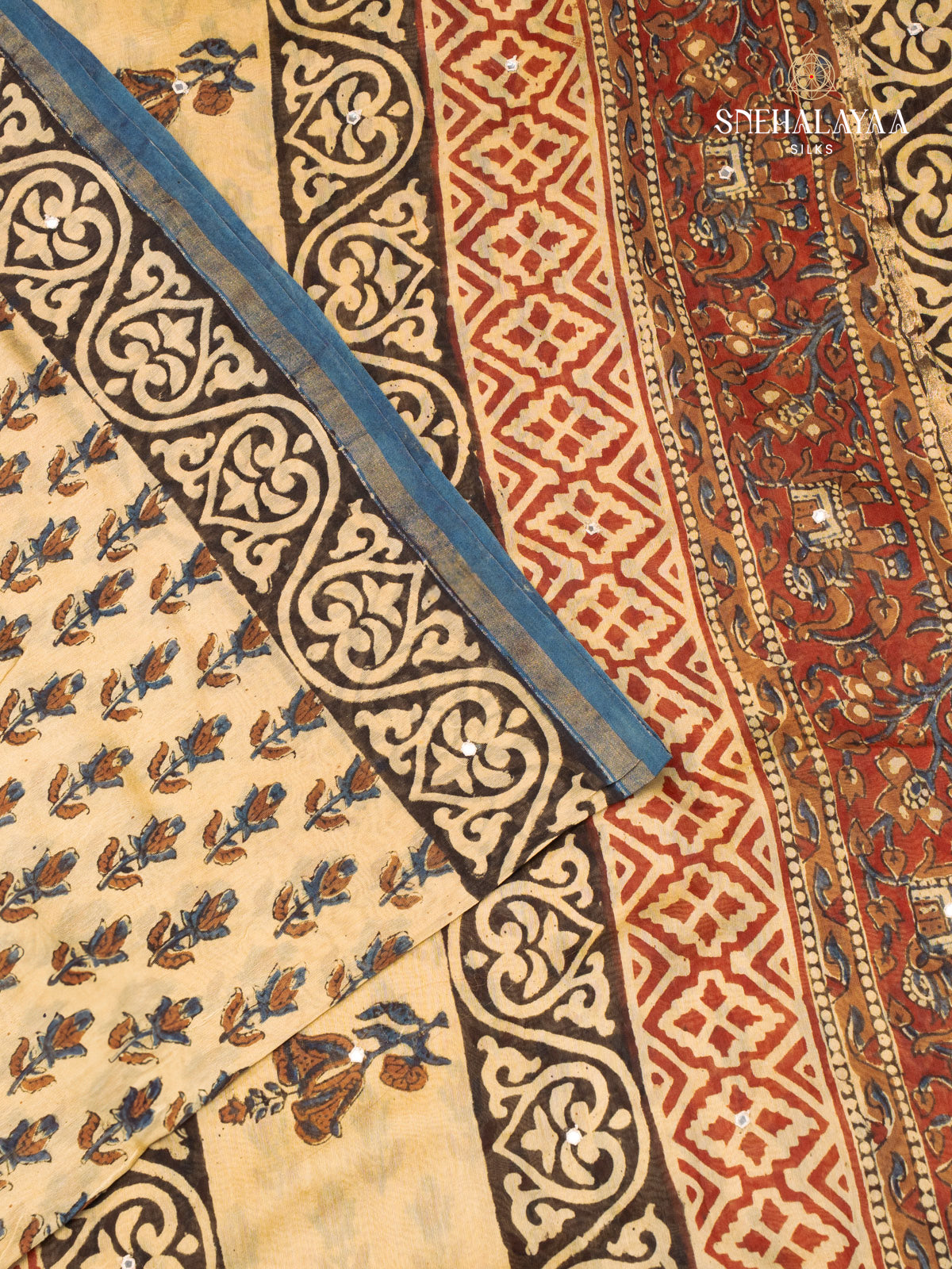 Sandal Chanderi Saree