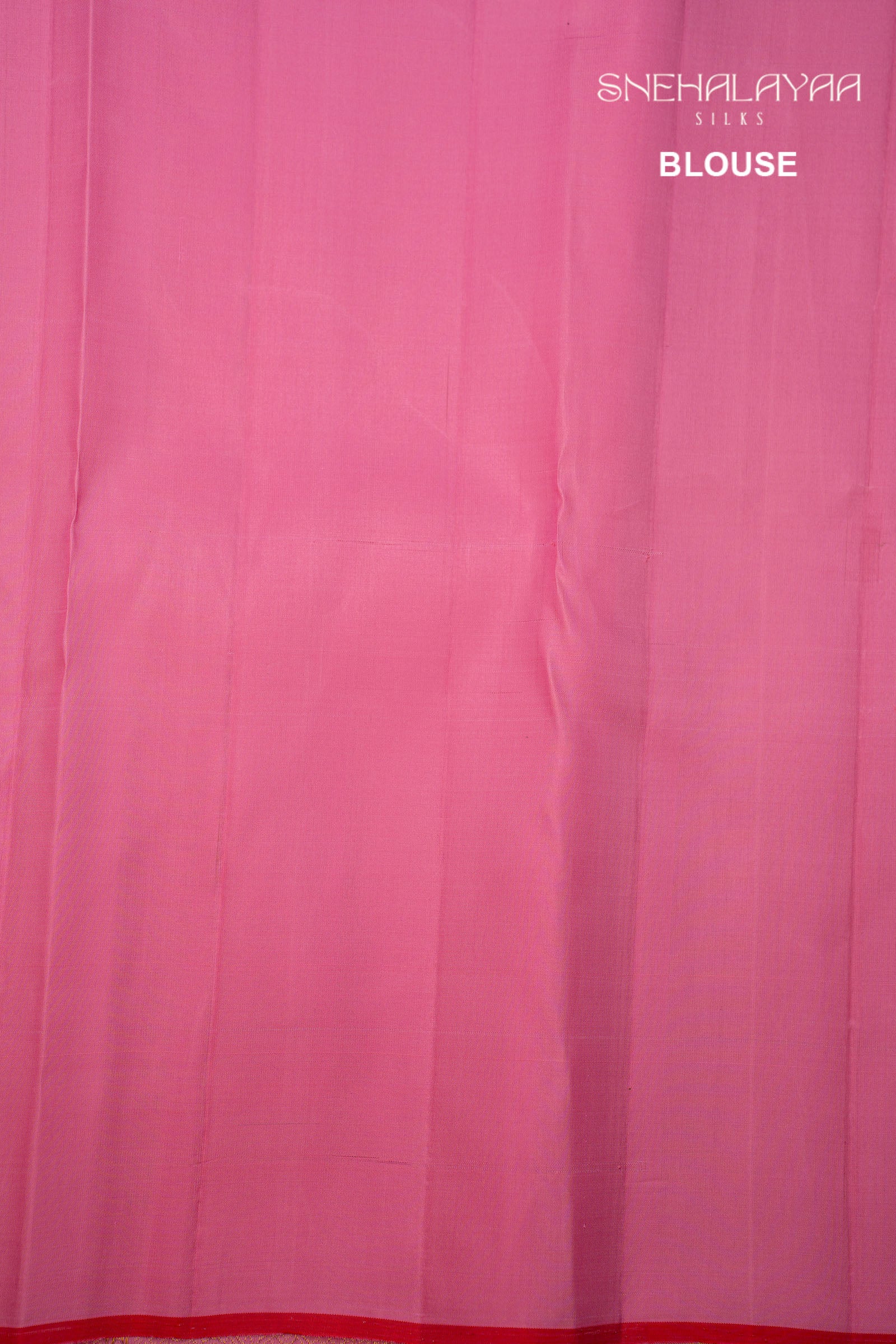 Golden Pink Kancheevaram Silk Saree