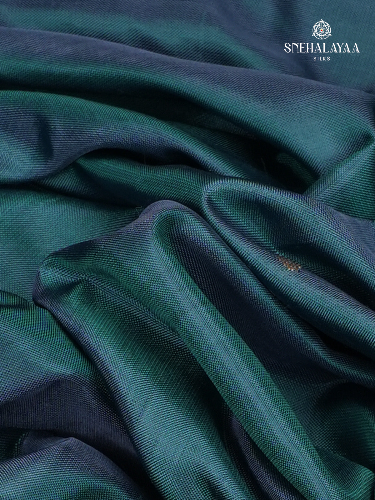 Teal Blue Banana Pith Saree