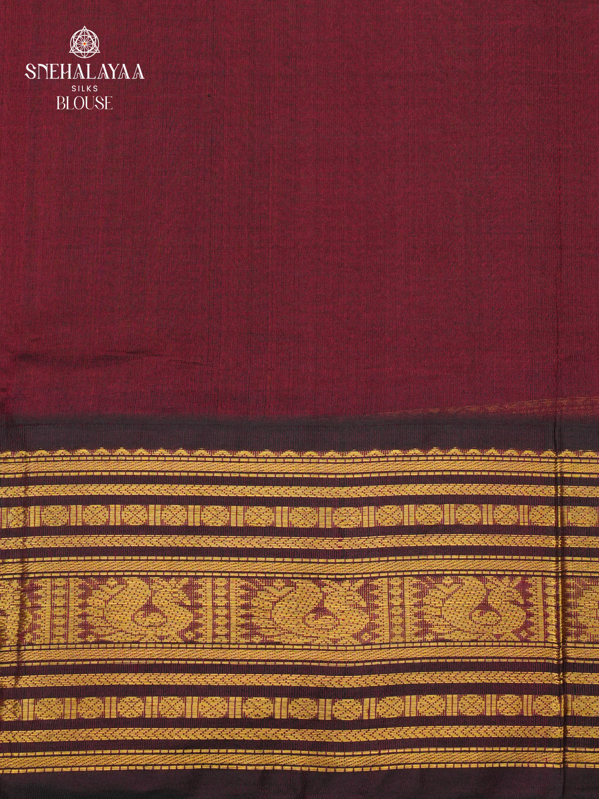 Parrot Green Kuppadam Silk Cotton Saree with Maroon Zari Temple Border