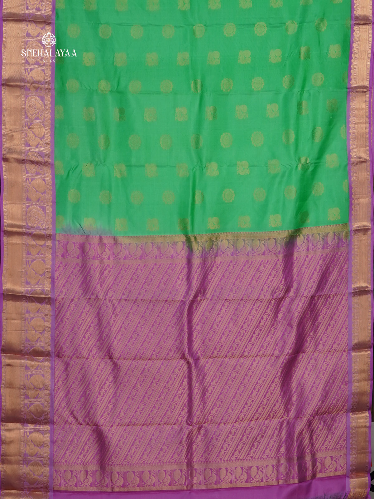 Green Kanjivaram Silk Saree