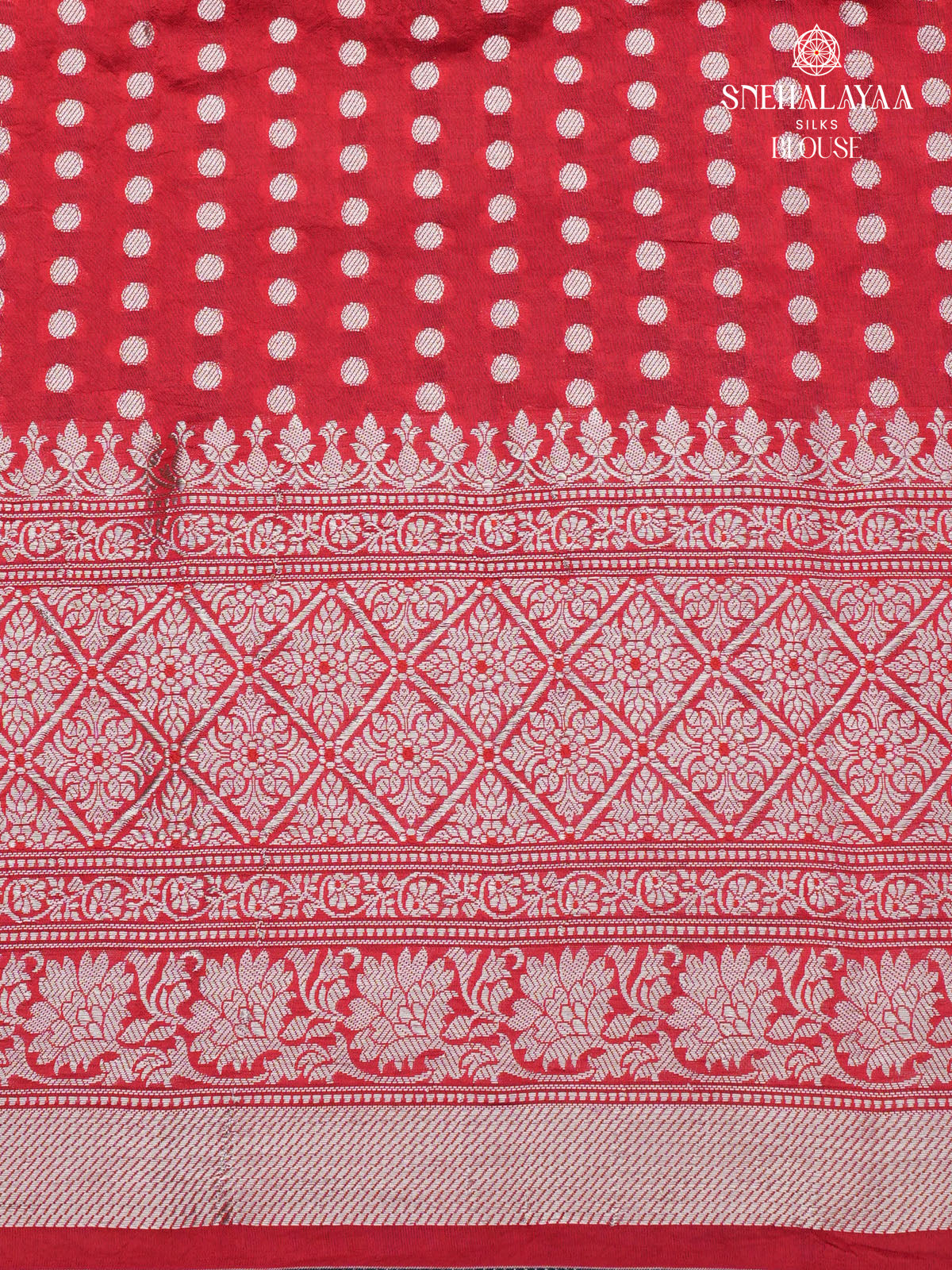 Peacock Blue Chiniya Silk Saree