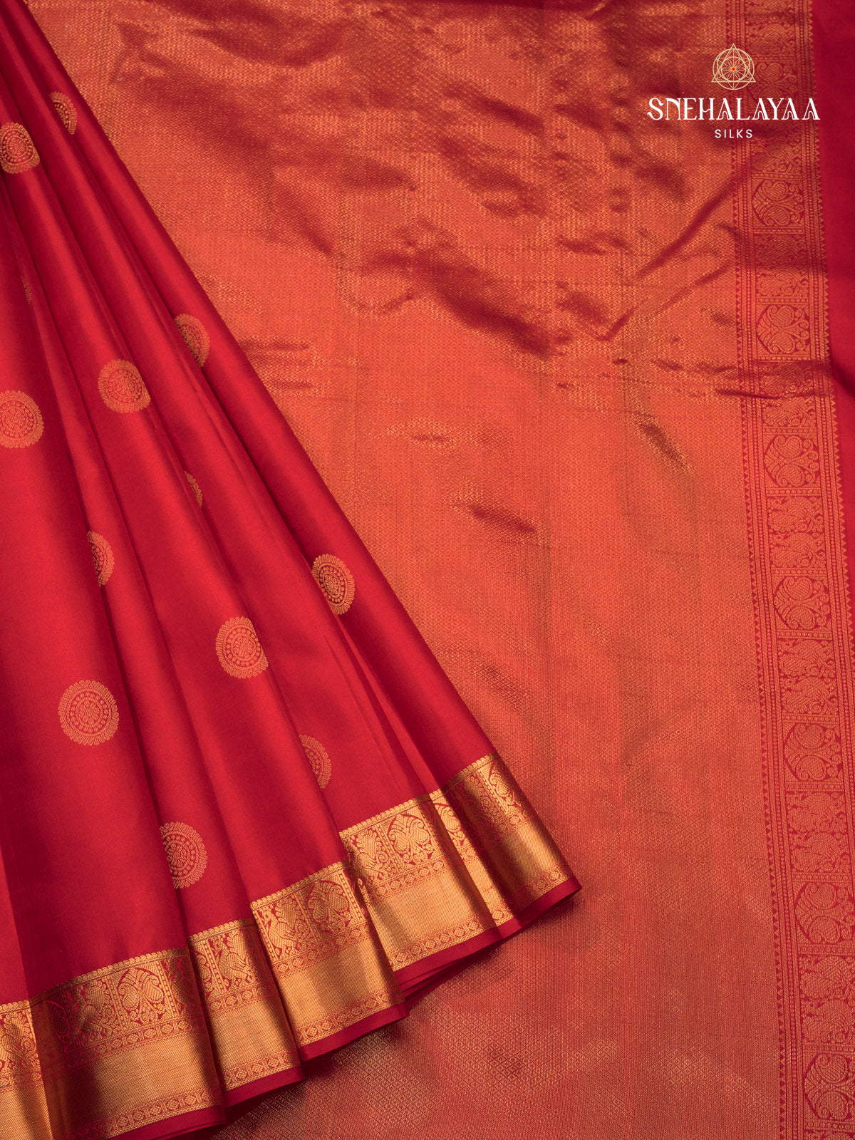 Maroon Kanjivaram Silk Saree