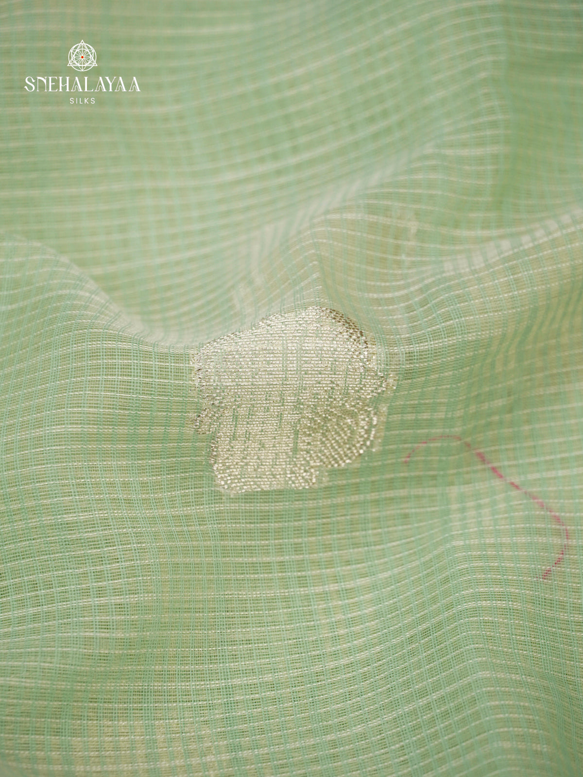 Pale Green Kota Saree