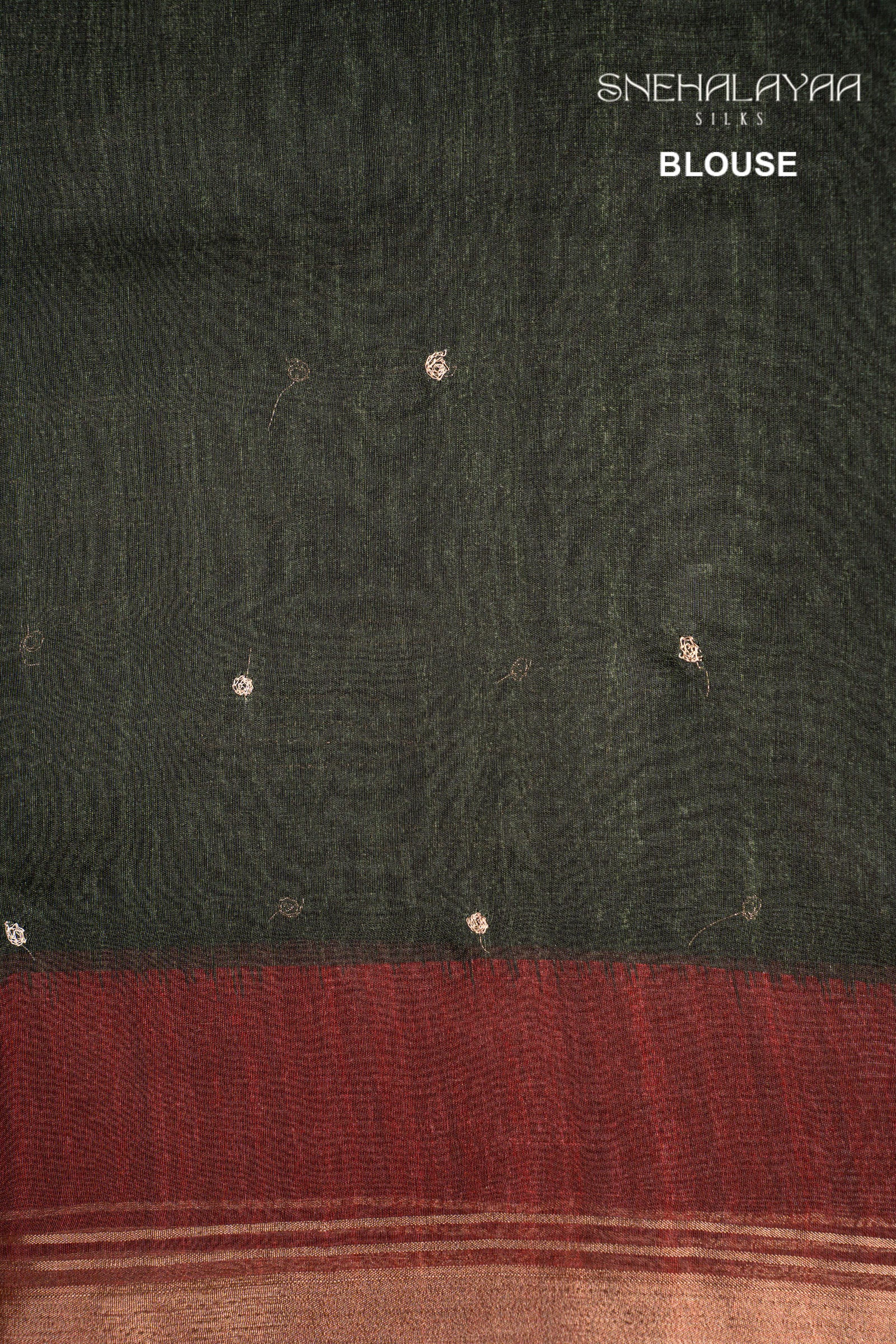 Sage Green Kora Saree