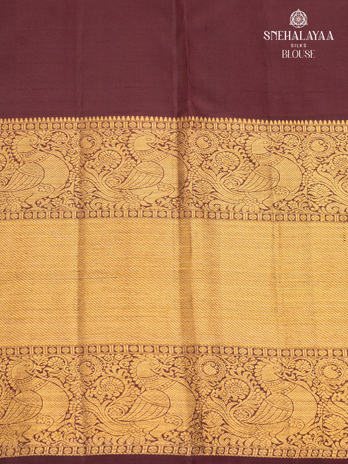 Orange Kanjivaram Silk Saree