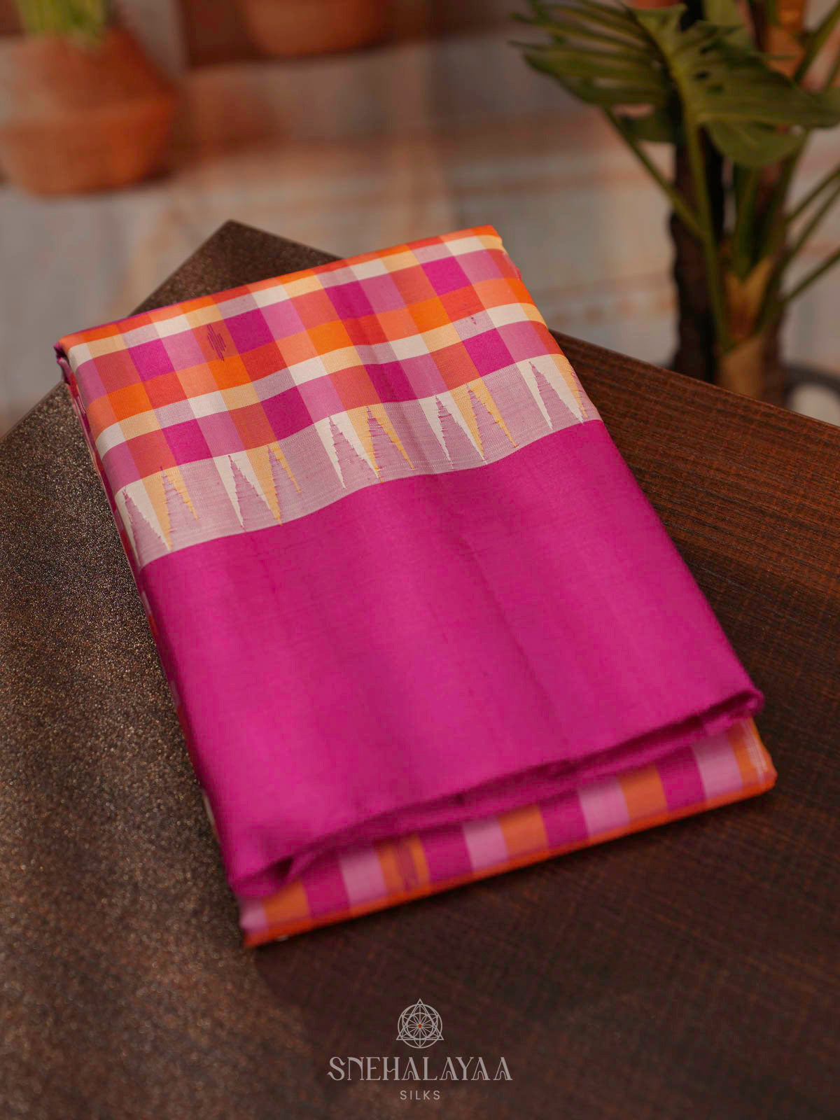 MultiColour Kanjivaram silk saree