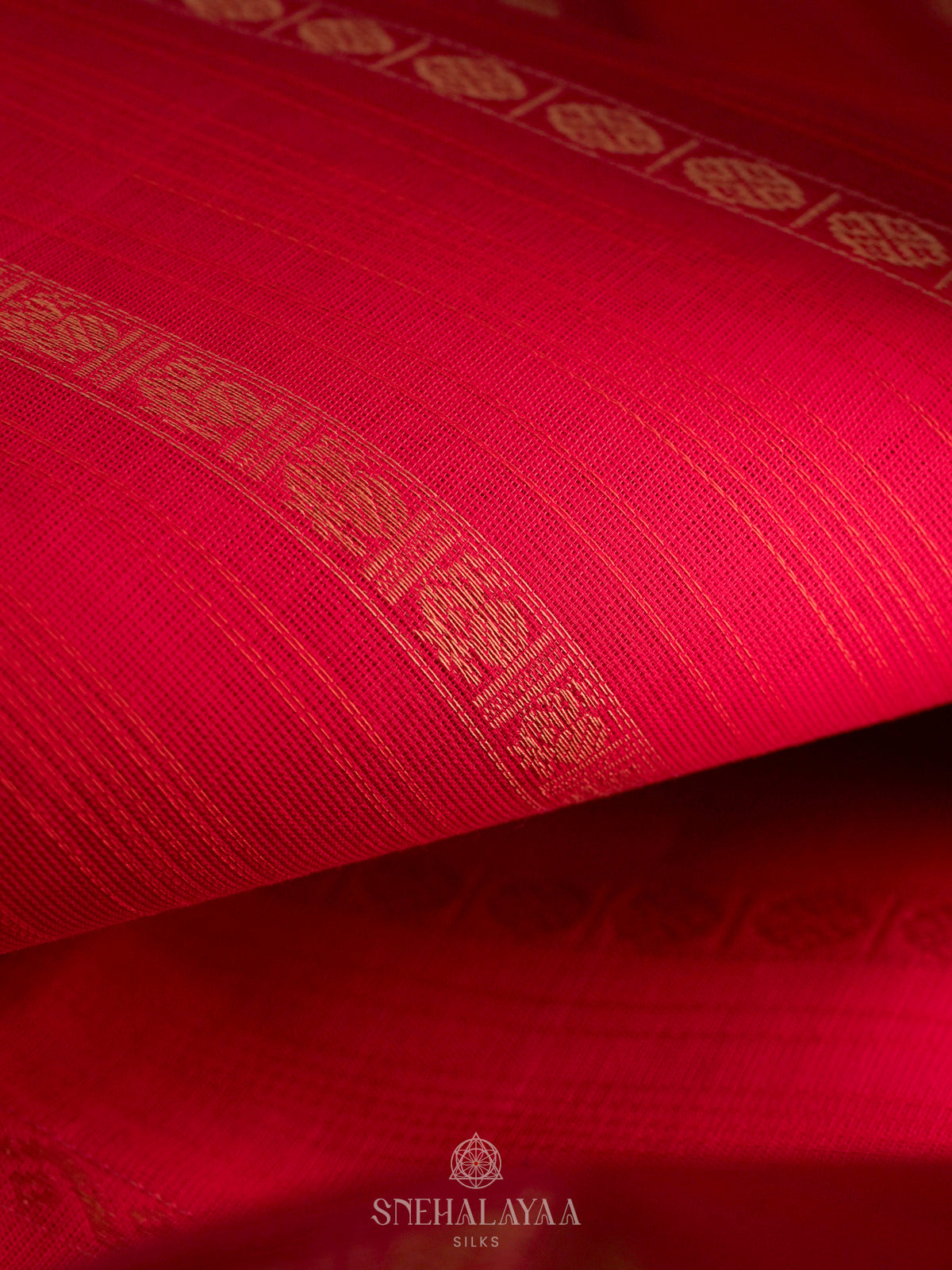 Rani Pink Kanchi Cotton Saree