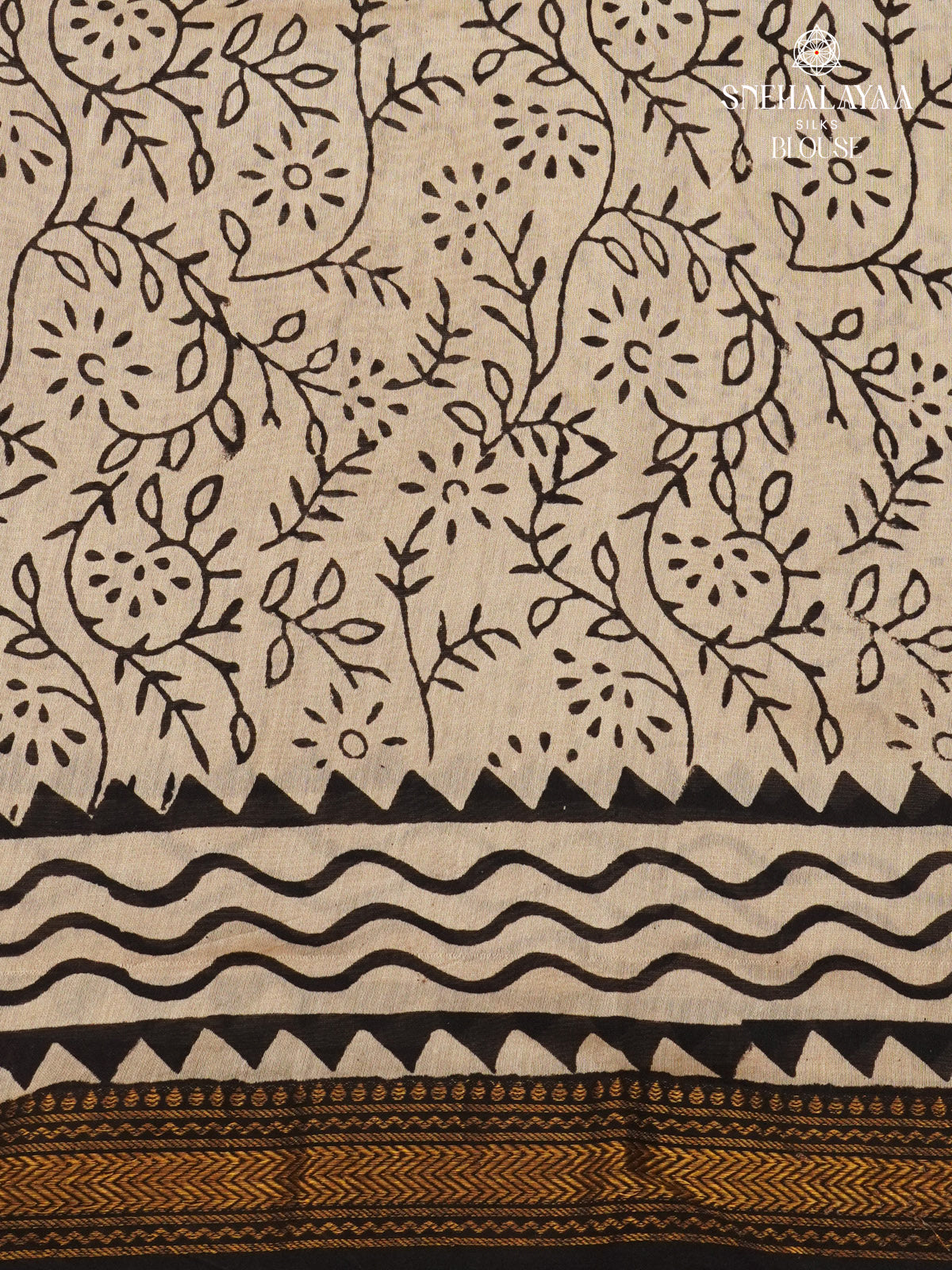 Teal Green Chanderi Saree