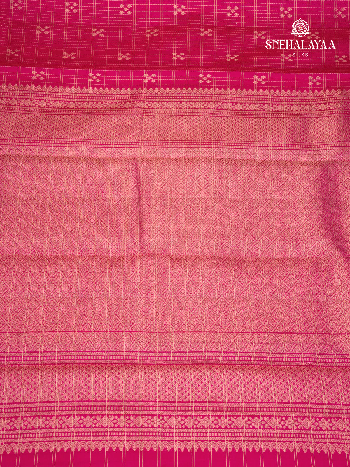 Pink Kanjivaram Silk Saree