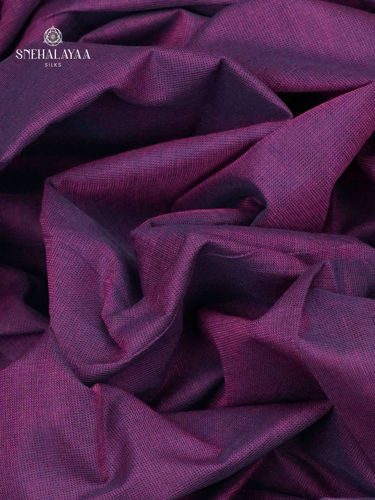 Deep Purple Chettinad Cotton Saree