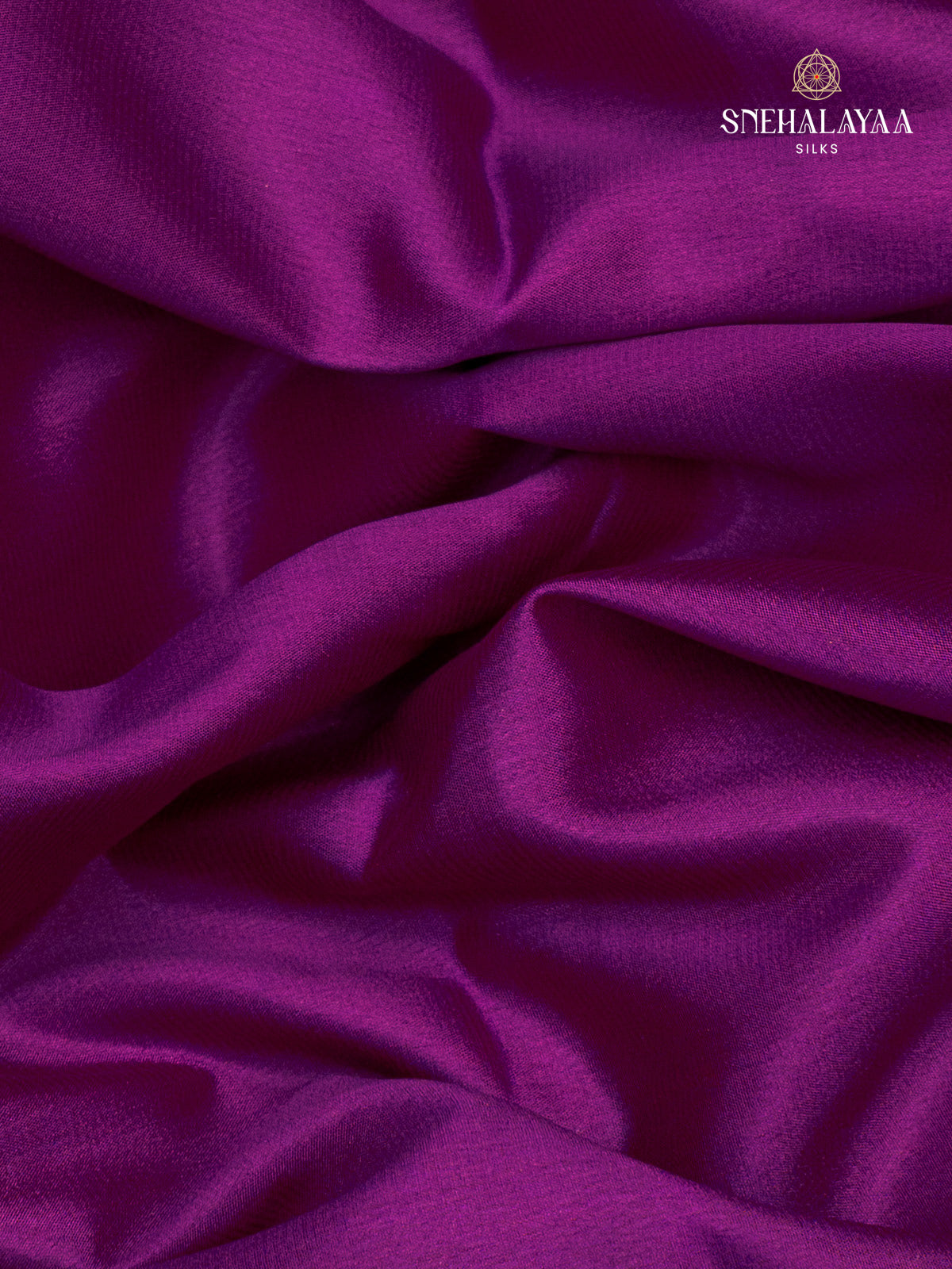 Purple Mysore Silk Saree