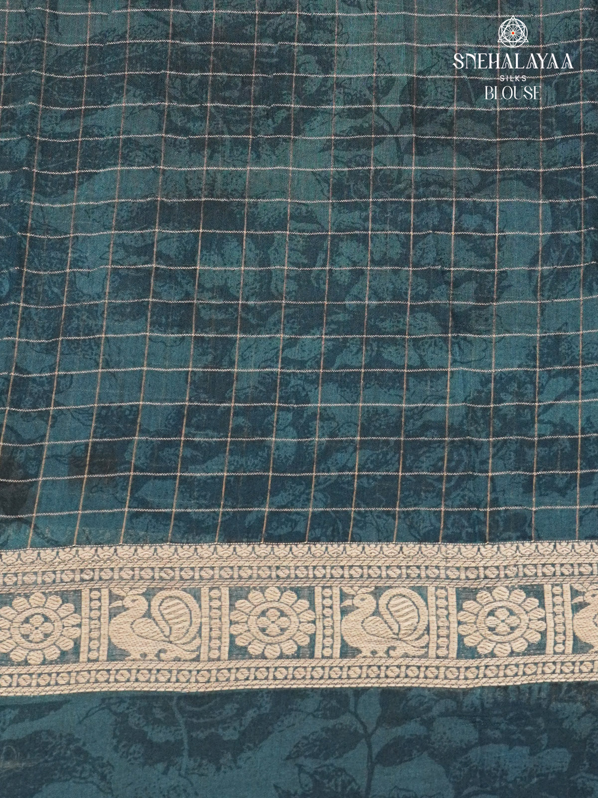 Off White Chanderi Saree