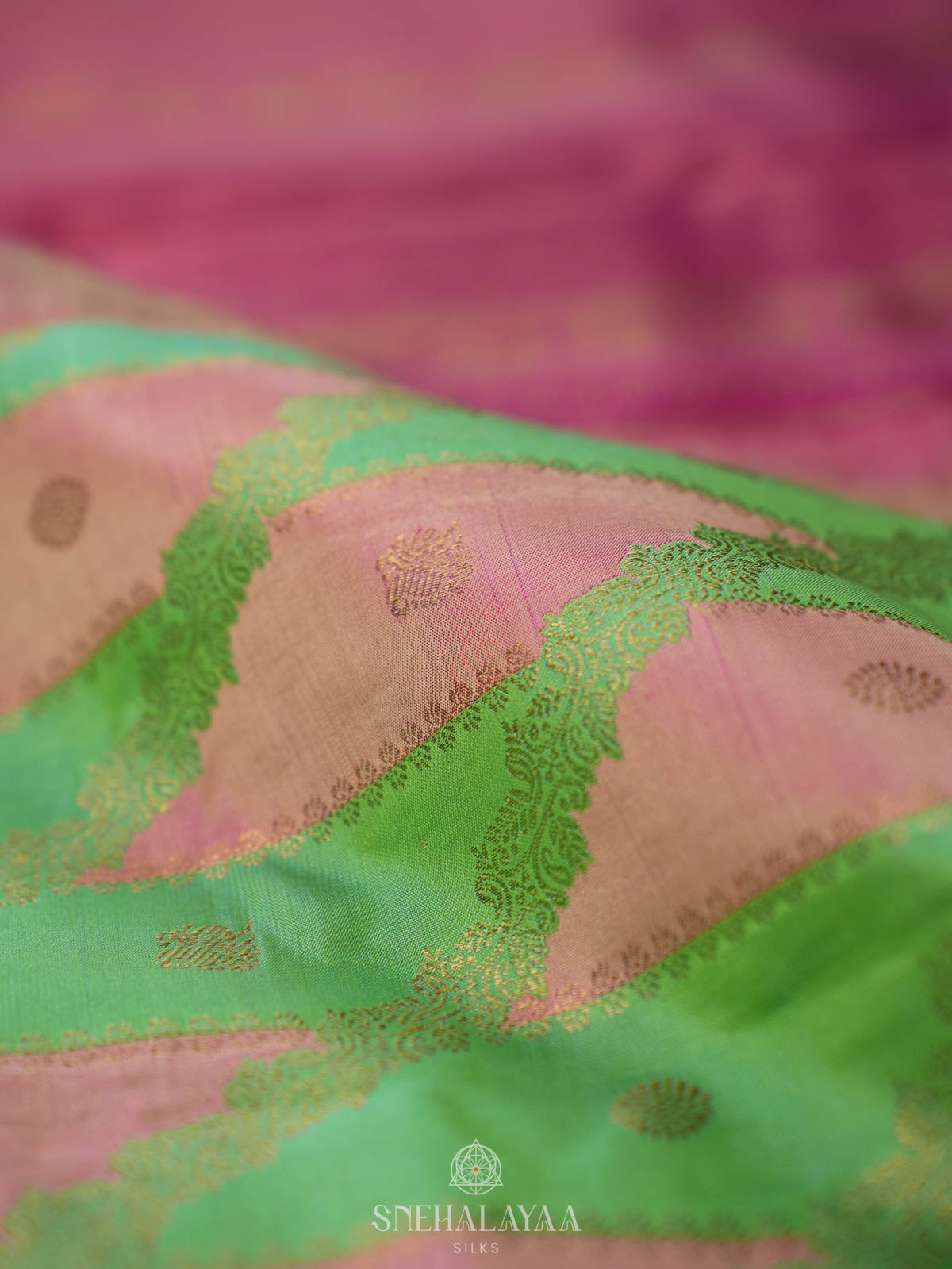 Green Kanjivaram Silk Saree