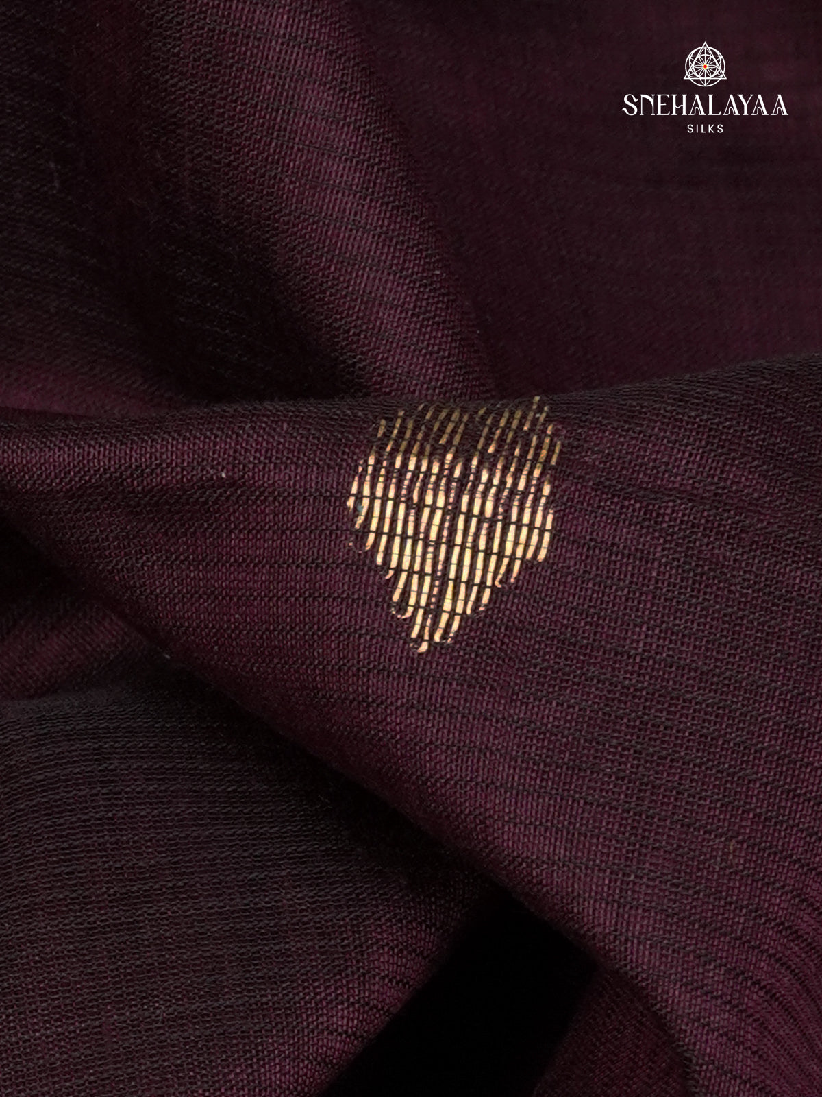 Brown Maheshwari Silk Cotton Saree