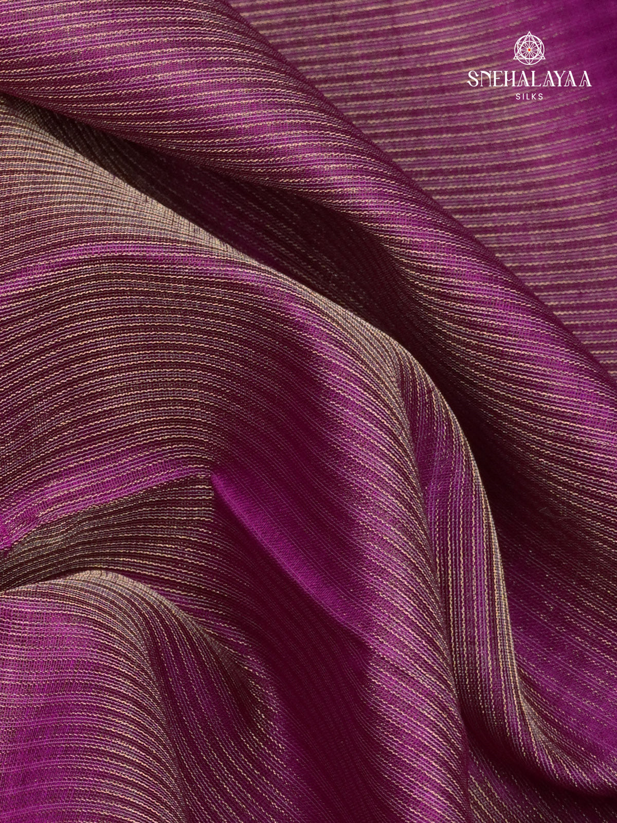 Plum Maheshwari Silk Cotton Saree