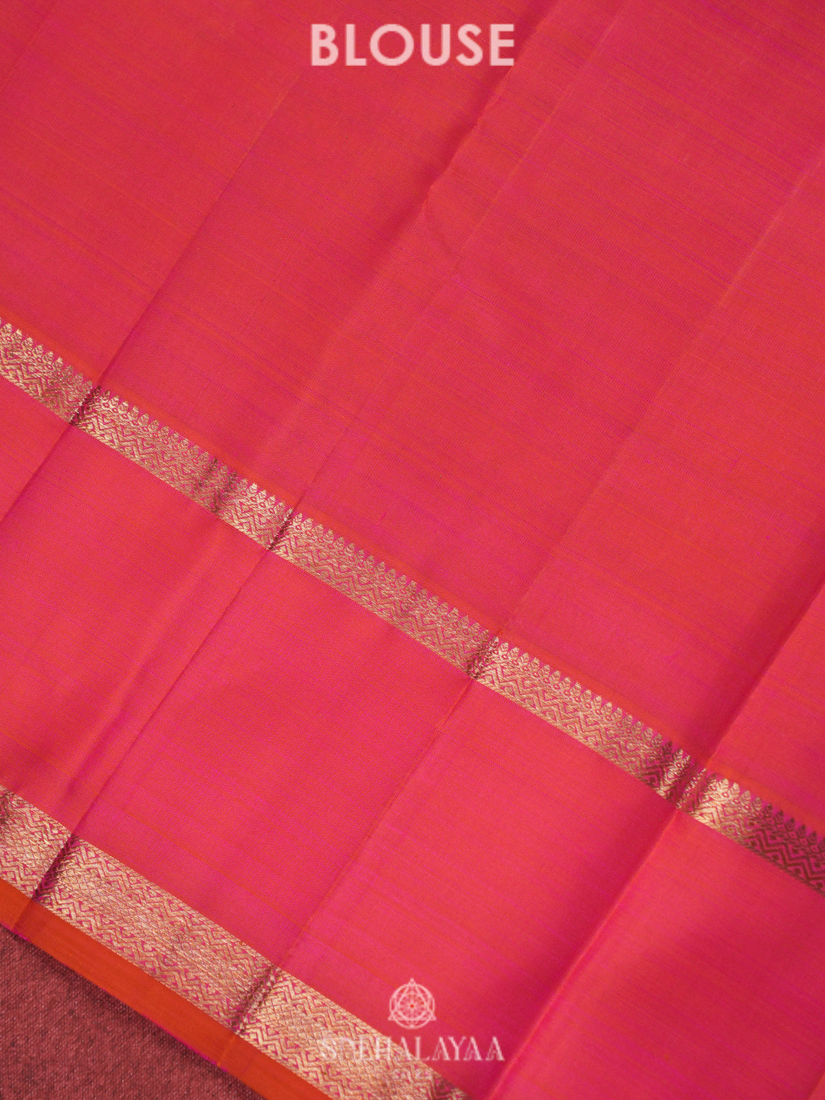 Pink Kanjivaram Silk Saree