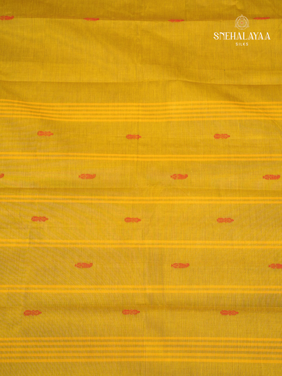 Yellow Chettinad Cotton Saree