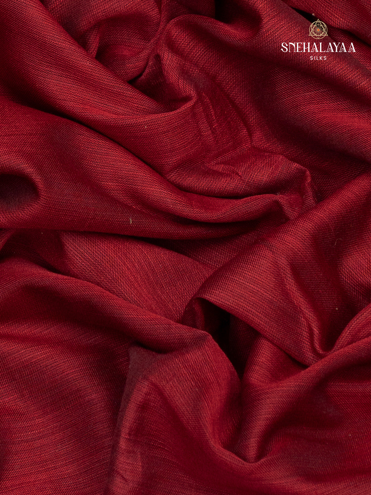 Maroon Narayanpet Cotton Saree