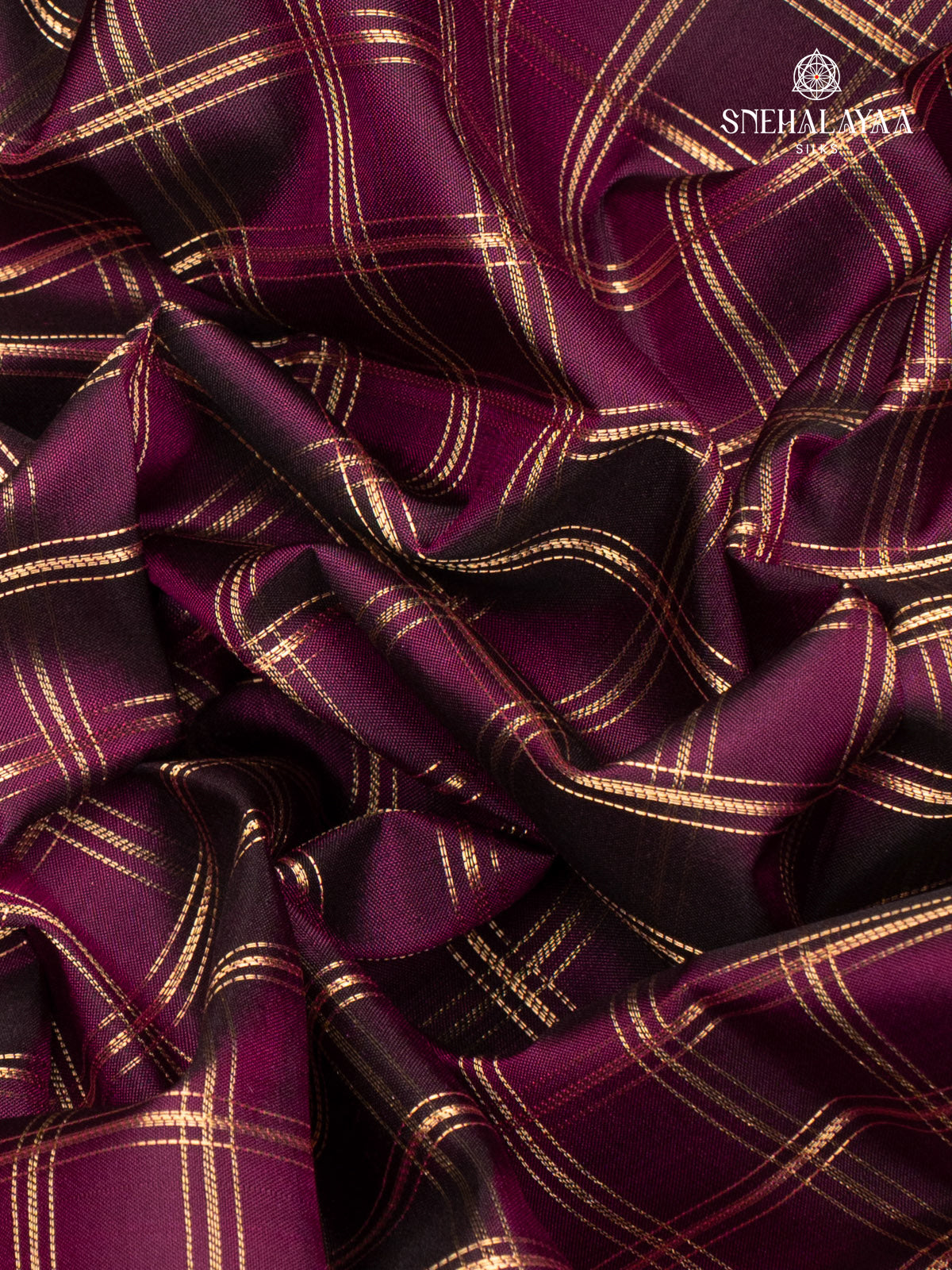 Maroon Kanjivaram Silk Saree