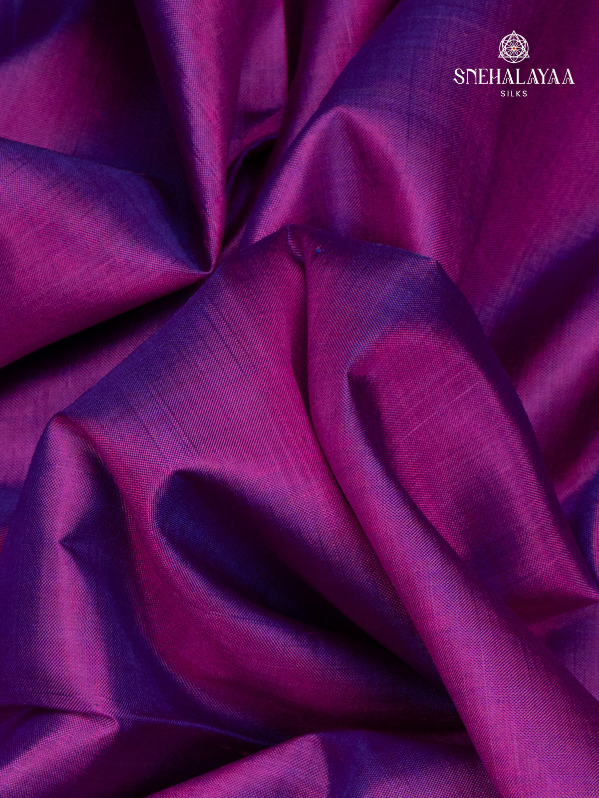 Purple Katan Silk Saree