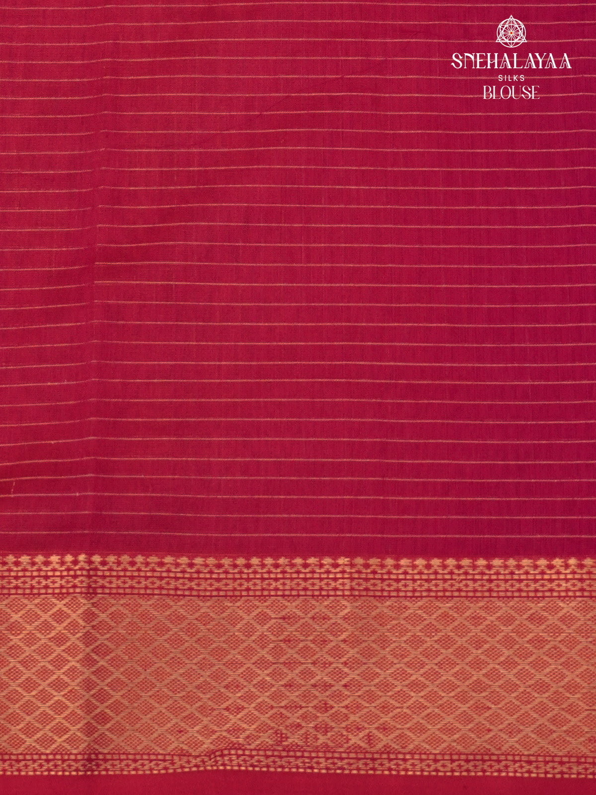 Magenta Maheshwari Silk Cotton Saree