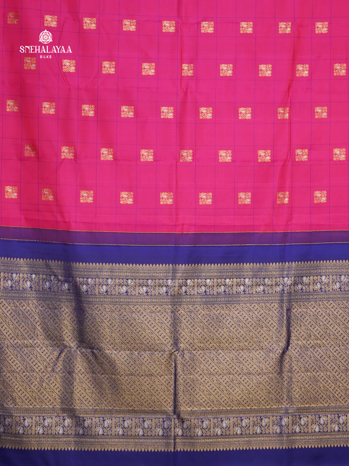Pink Kanjivaram Silk Saree
