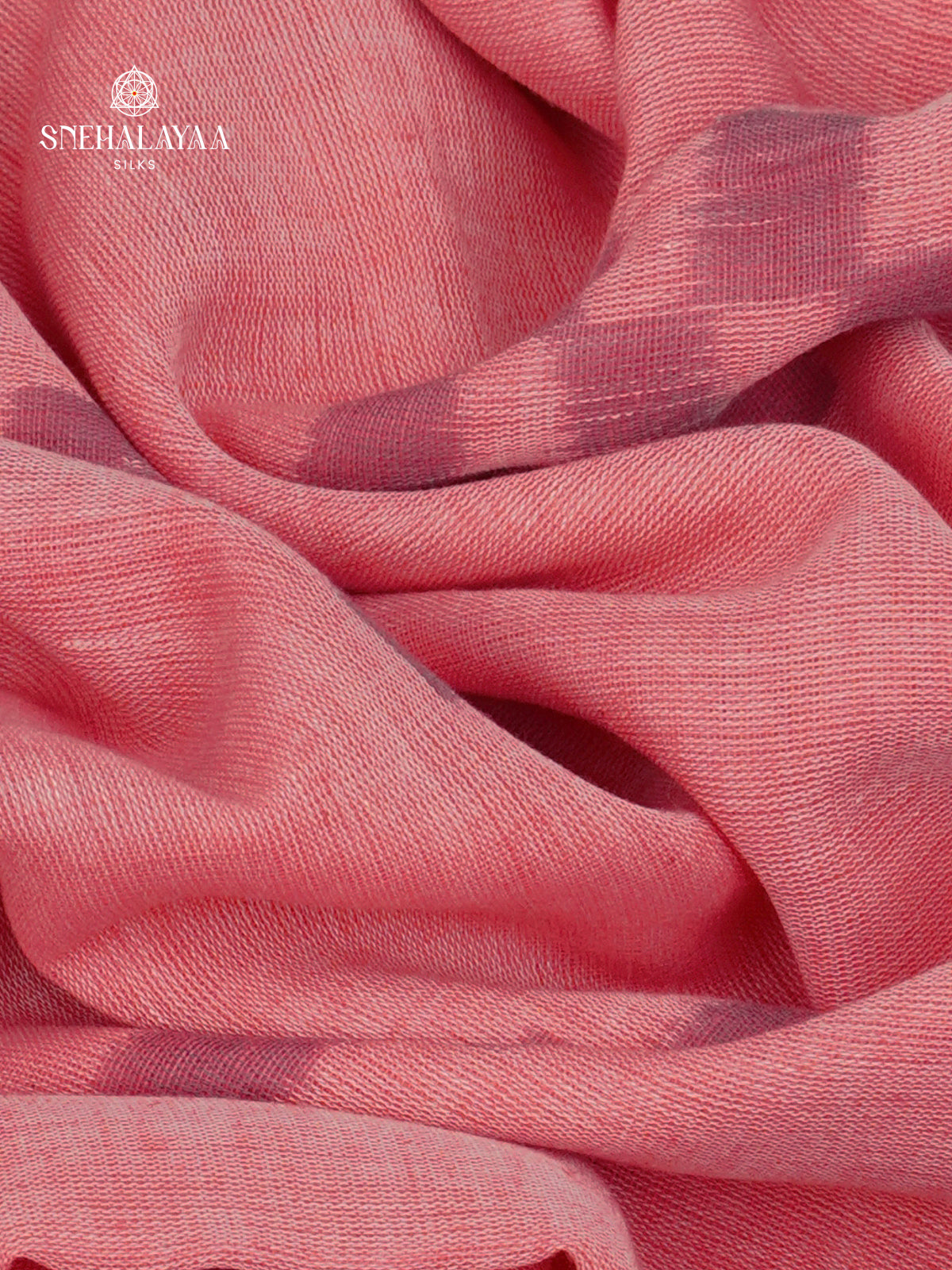 Pink Sambalpuri Cotton Saree