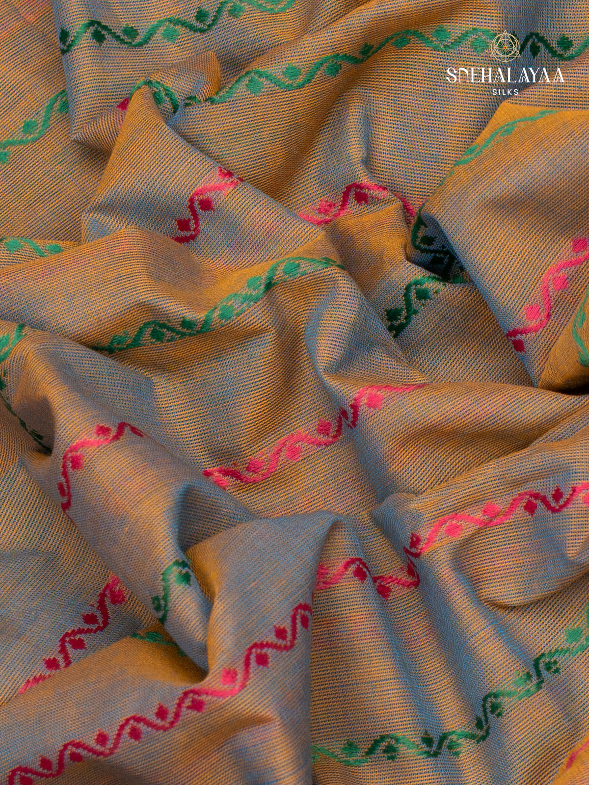 Grey Chettinad Cotton Saree