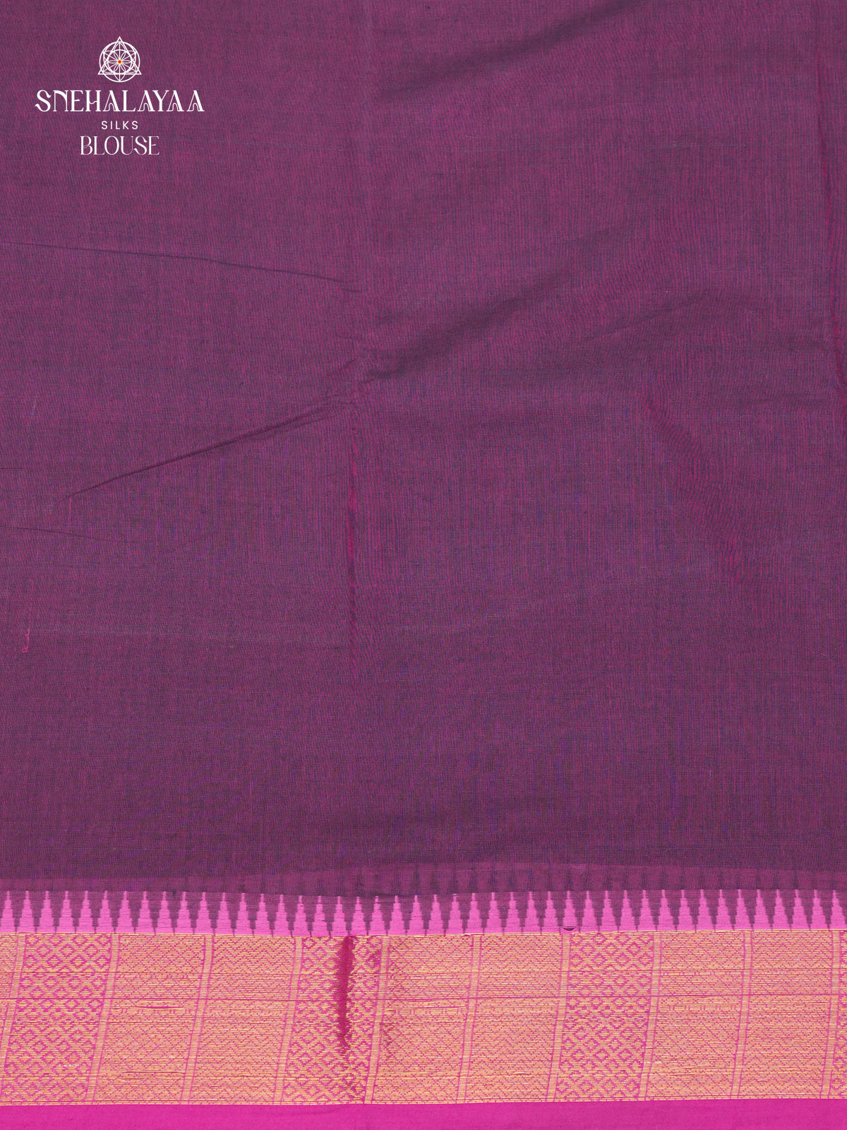 Purple Chettinad Cotton Saree