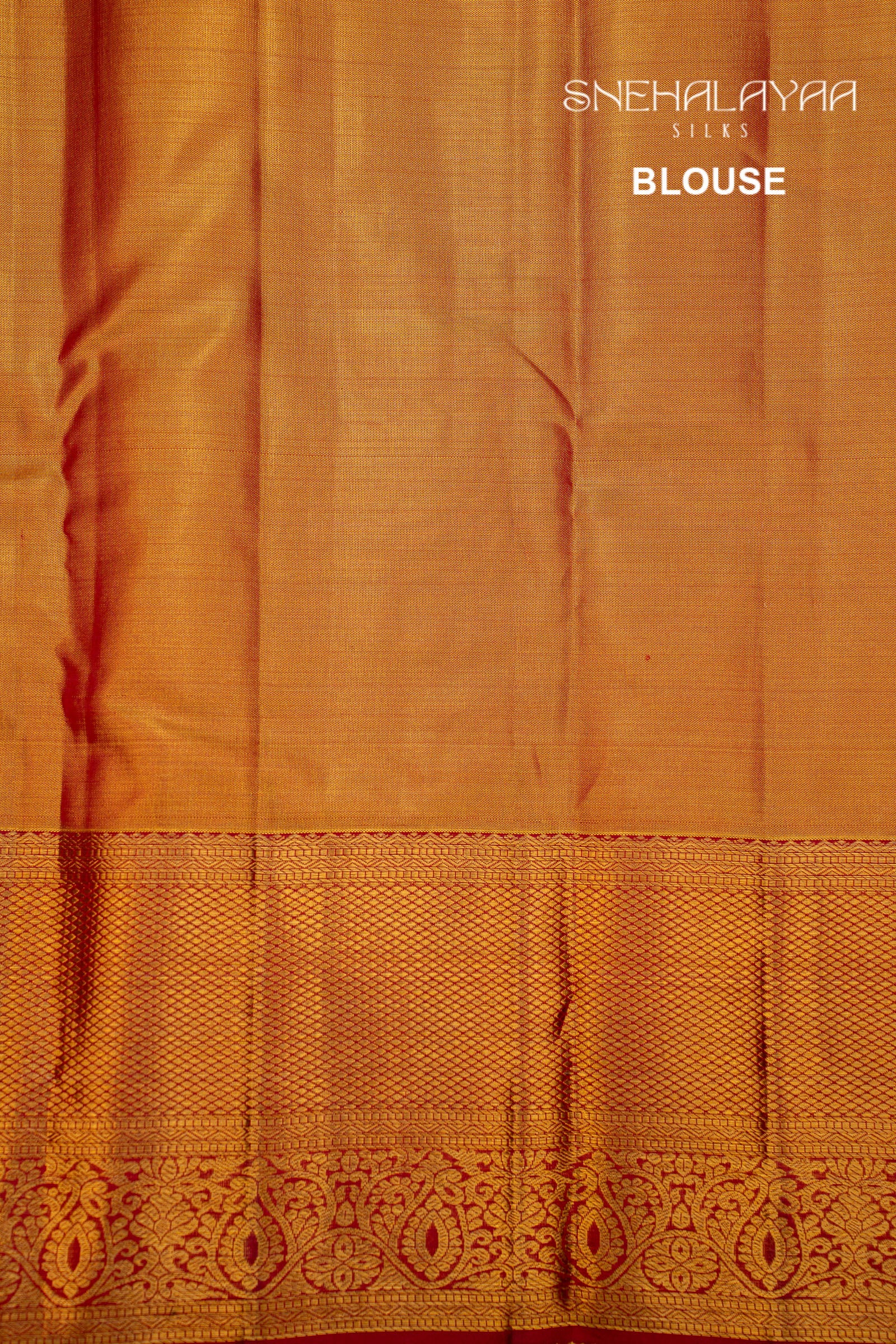 Maroon Gold Kancheevaram Silk Saree