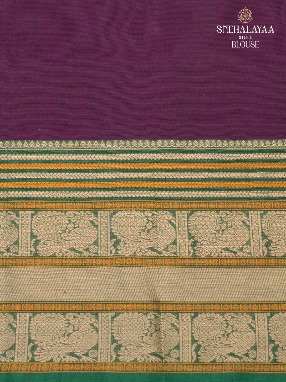 Maroon Kanchi Cotton Saree