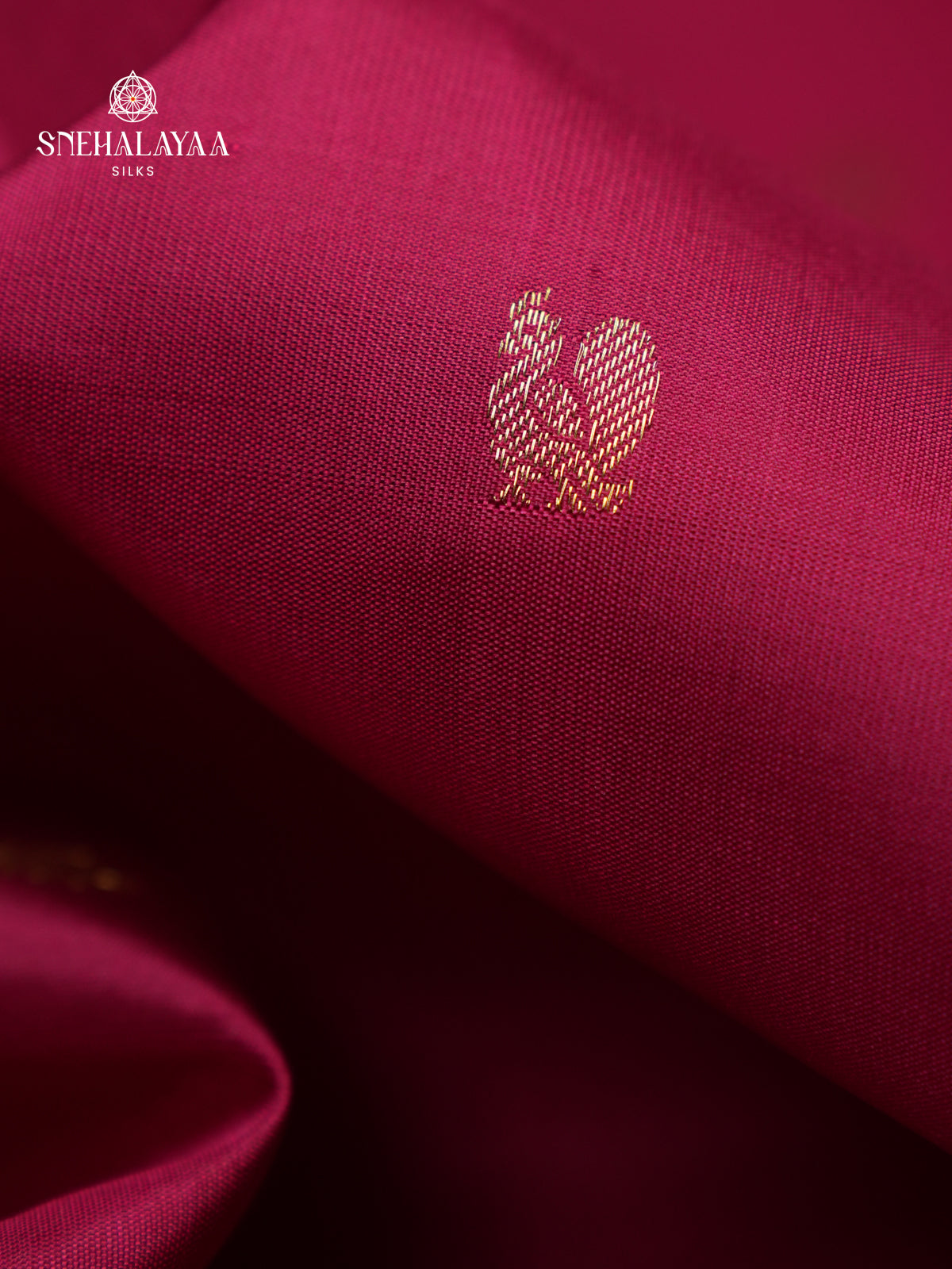 Maroon Kanjivaram Silk Saree